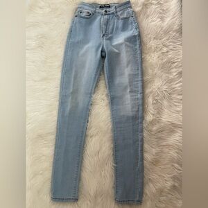 COPY - Fashion nova light blue skinny jeans